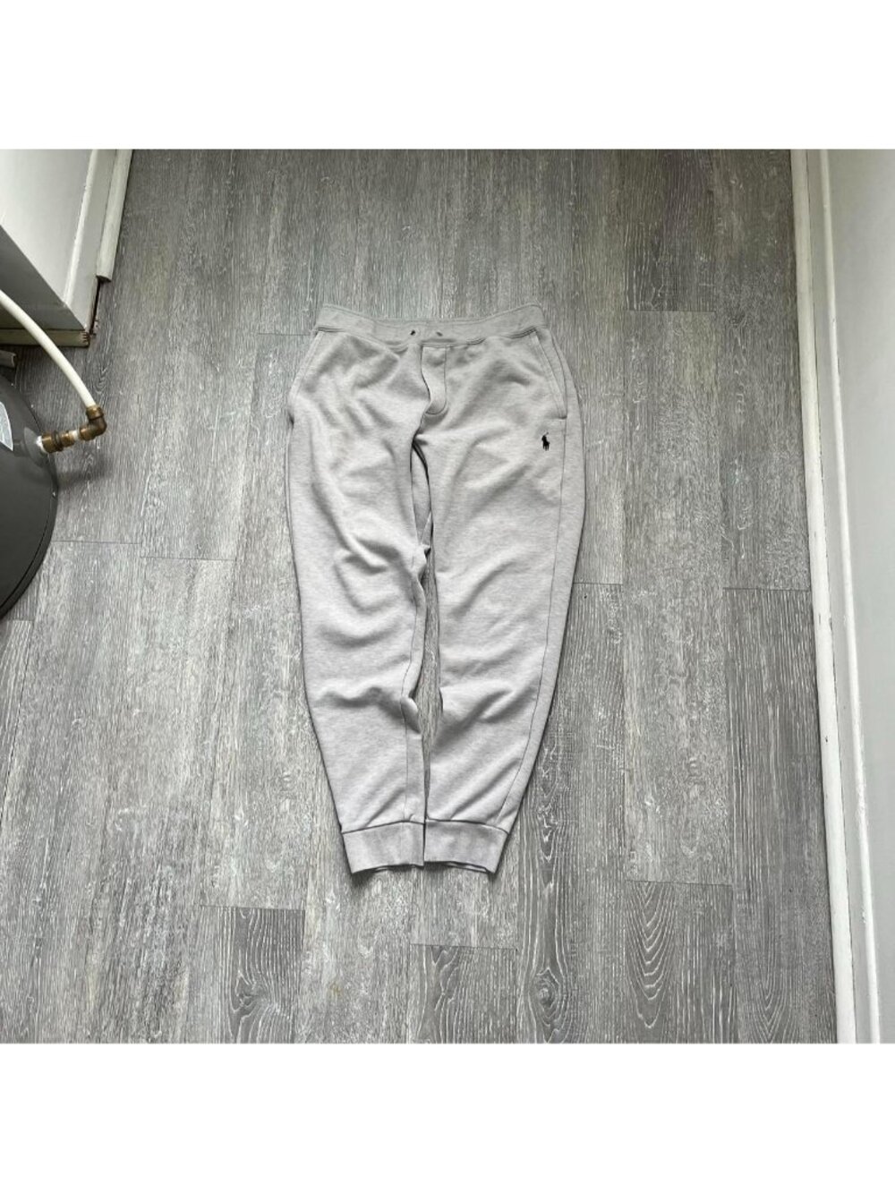 Grey Polo Ralph Lauren Embroidered Logo Sweatpants
